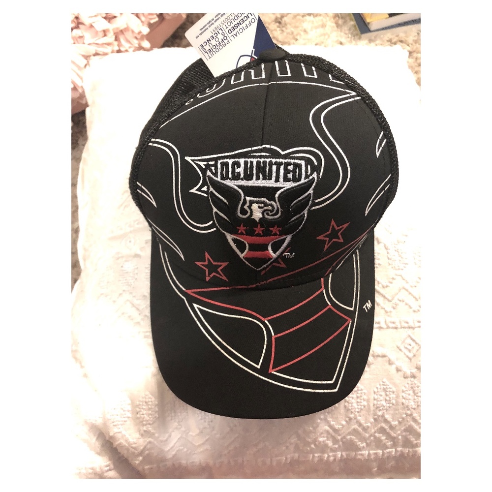 NWT DC United Black Hat